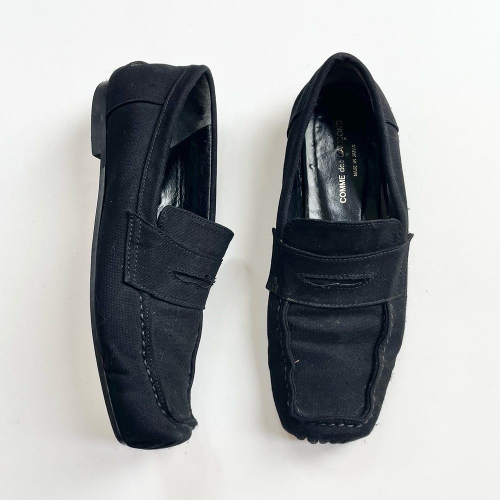 Comme des Garcons Black Penny Loafers - Women's Flats